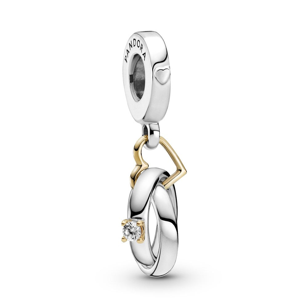 Pandora Wedding Rings Dangle Charm