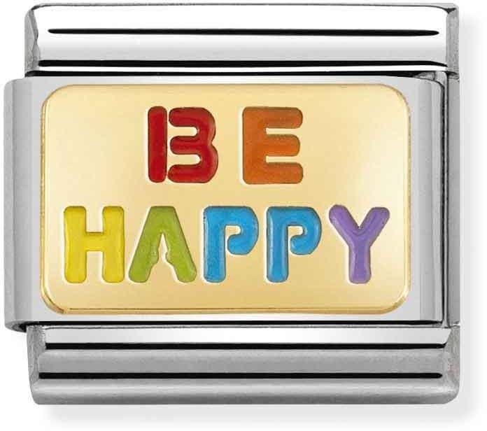 Nomination Be Happy Rainbow Charm