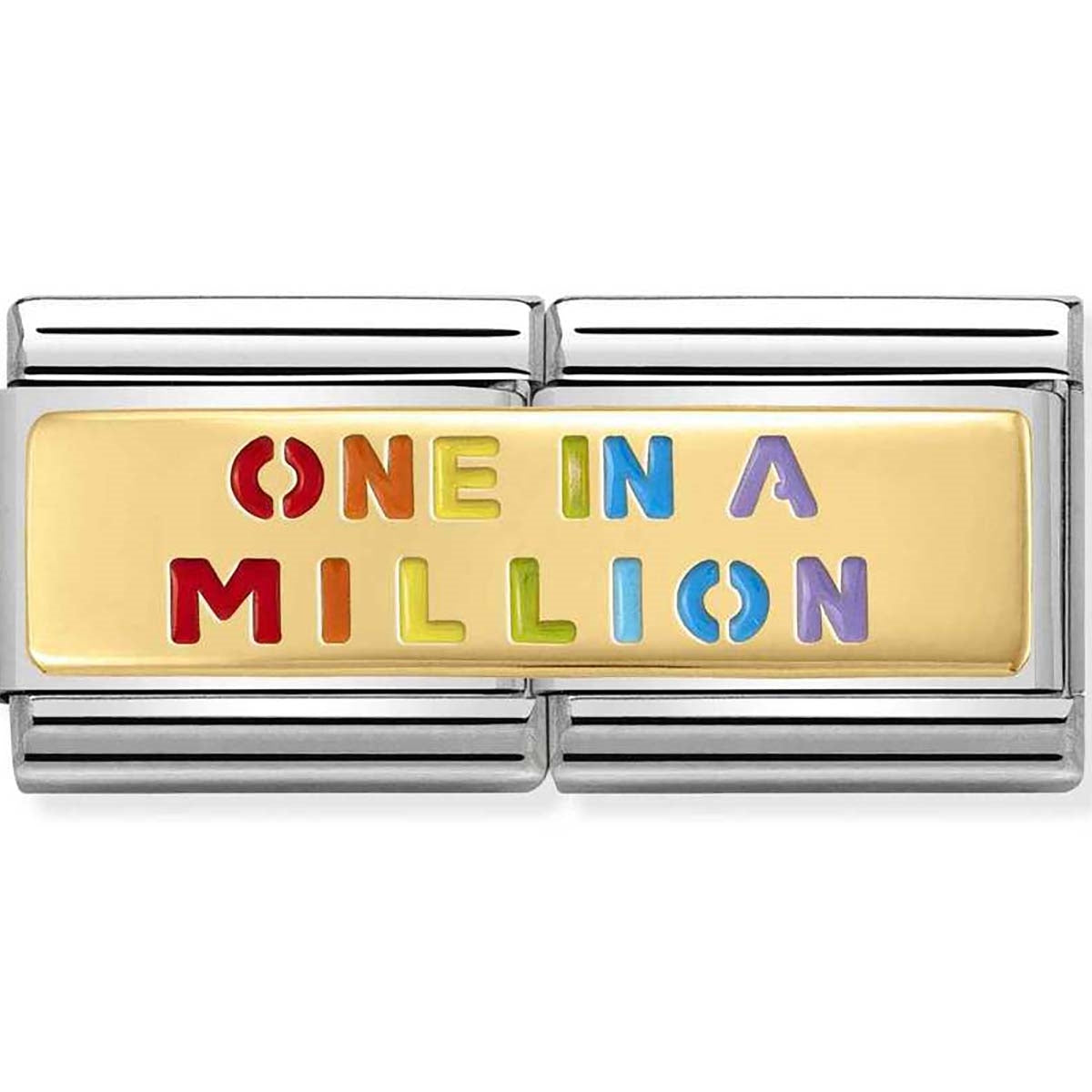 Nomination Rainbow One In A Million Double Charm