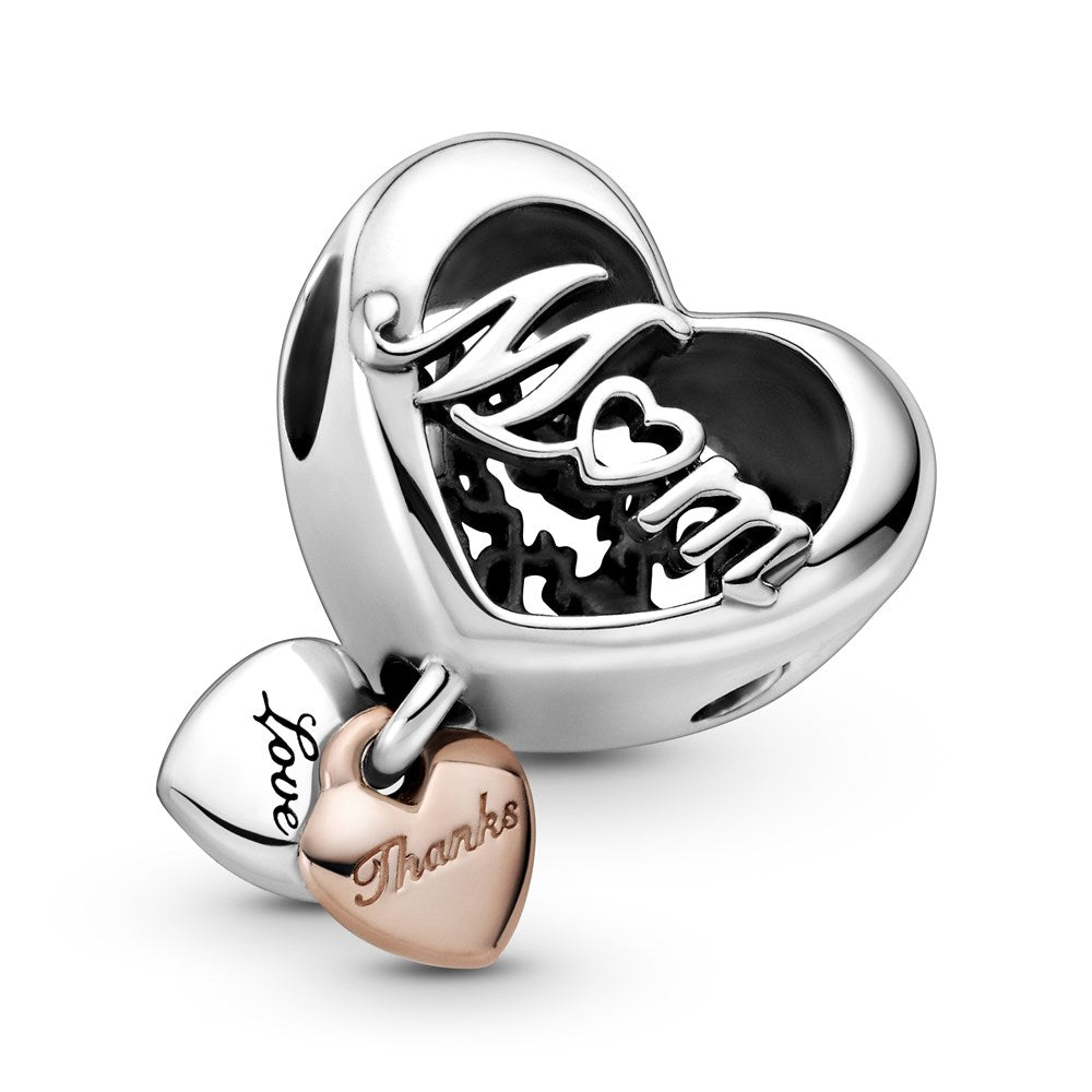 Pandora Thank You Mum Heart Charm