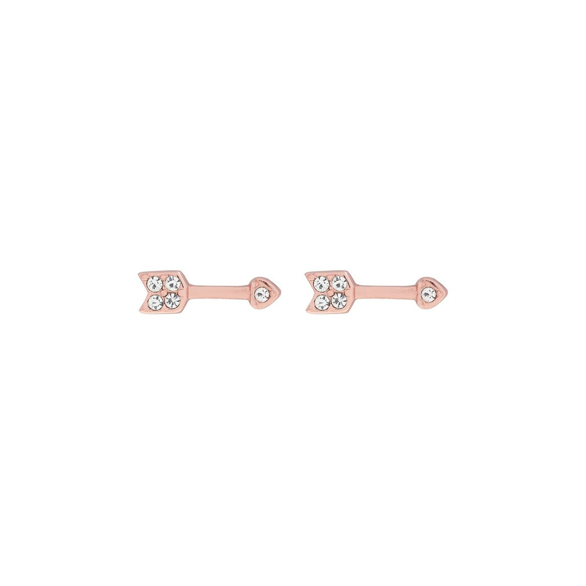 Olivia Burton Rose Gold Arrow Stud Earrings