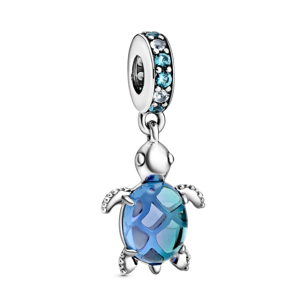 Pandora Murano Sea Turtle Dangle Charm