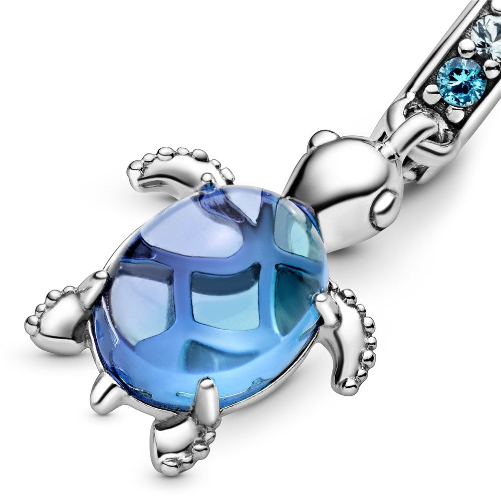 Pandora Murano Sea Turtle Dangle Charm