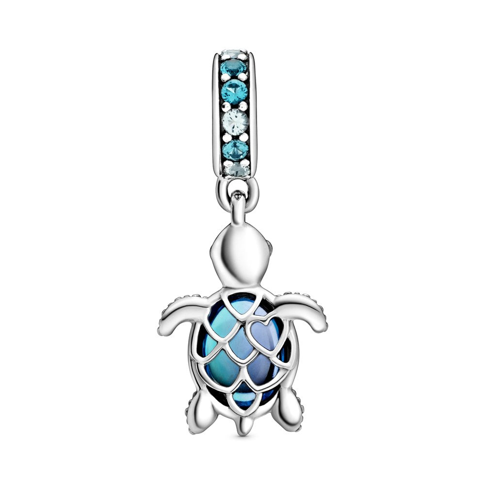 Pandora Murano Sea Turtle Dangle Charm