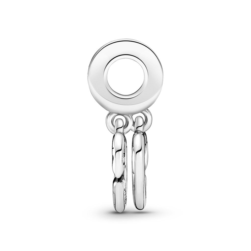 Pandora Sister Hearts Split Dangle Charm