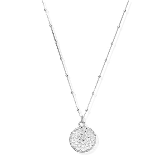 ChloBo Silver Moonflower Necklace