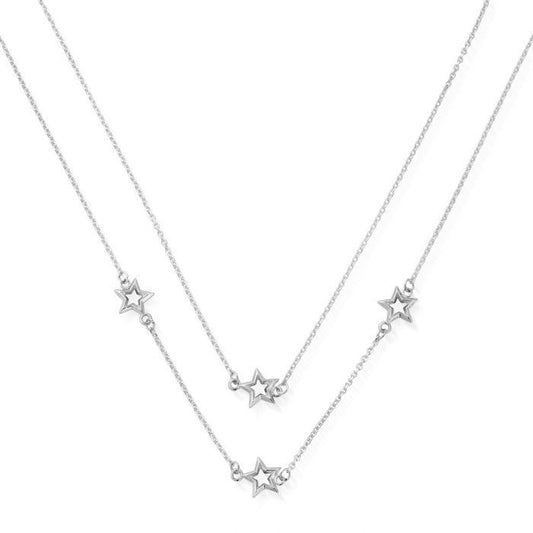 ChloBo Silver Soul Glow Star Necklace