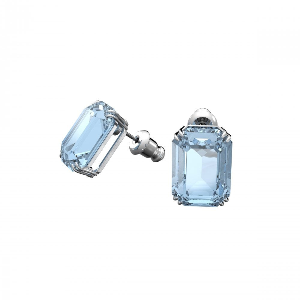 Swarovski Millenia Blue Stud Earrings