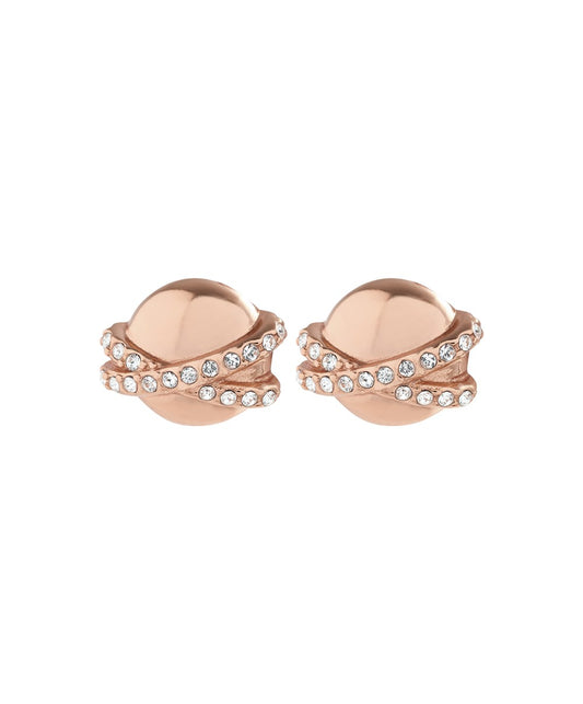Olivia Burton Rose Gold Planet Earrings