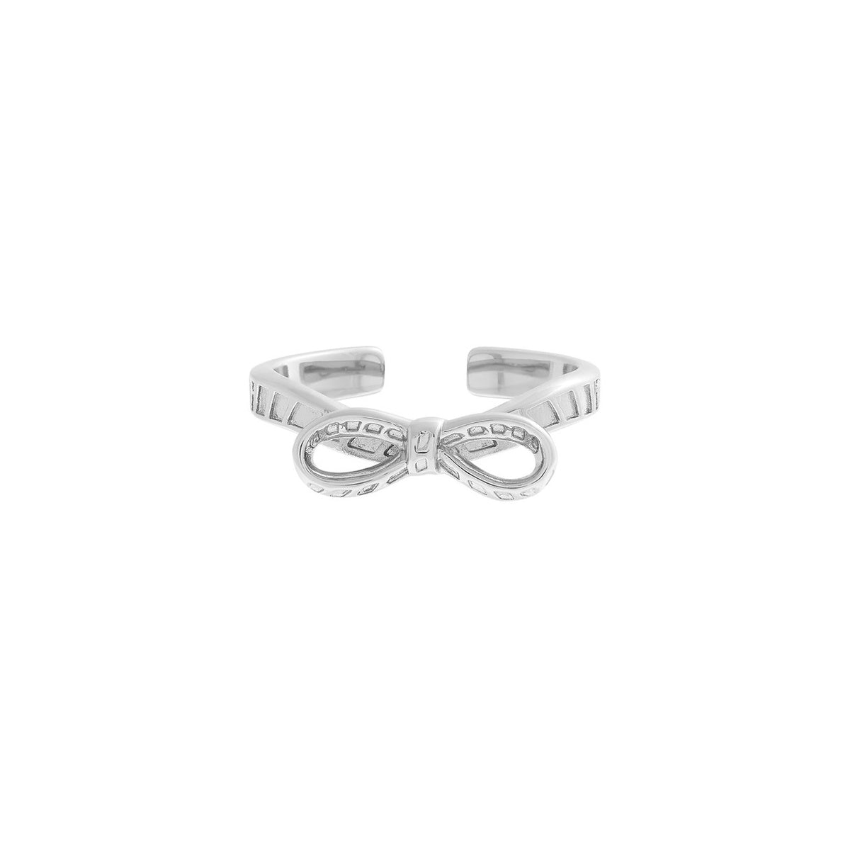 Olivia Burton Silver Bow Ring