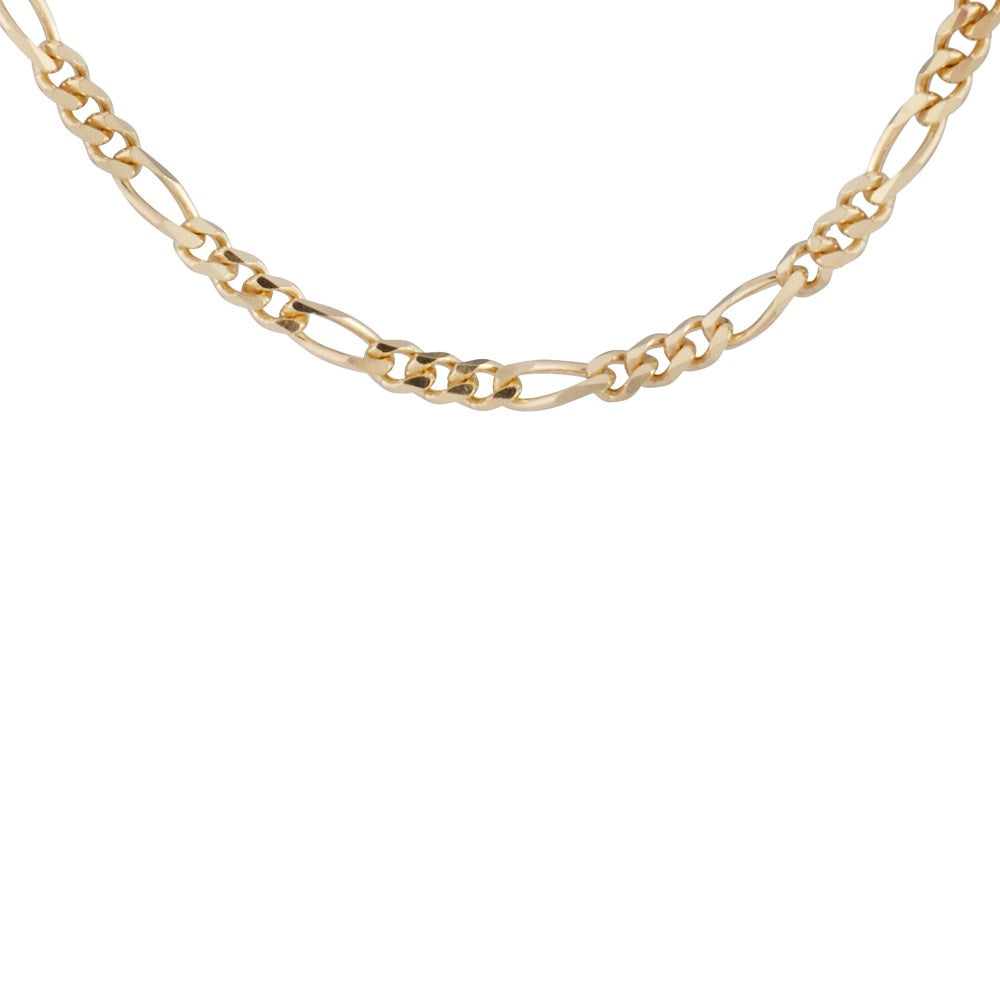 Argento Recycled Gold Figaro Chain Necklace