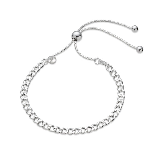 Argento Recycled Silver Classic Chain Pull Bracelet 