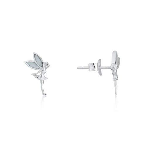 Argento Silver Fairy Stud Earrings