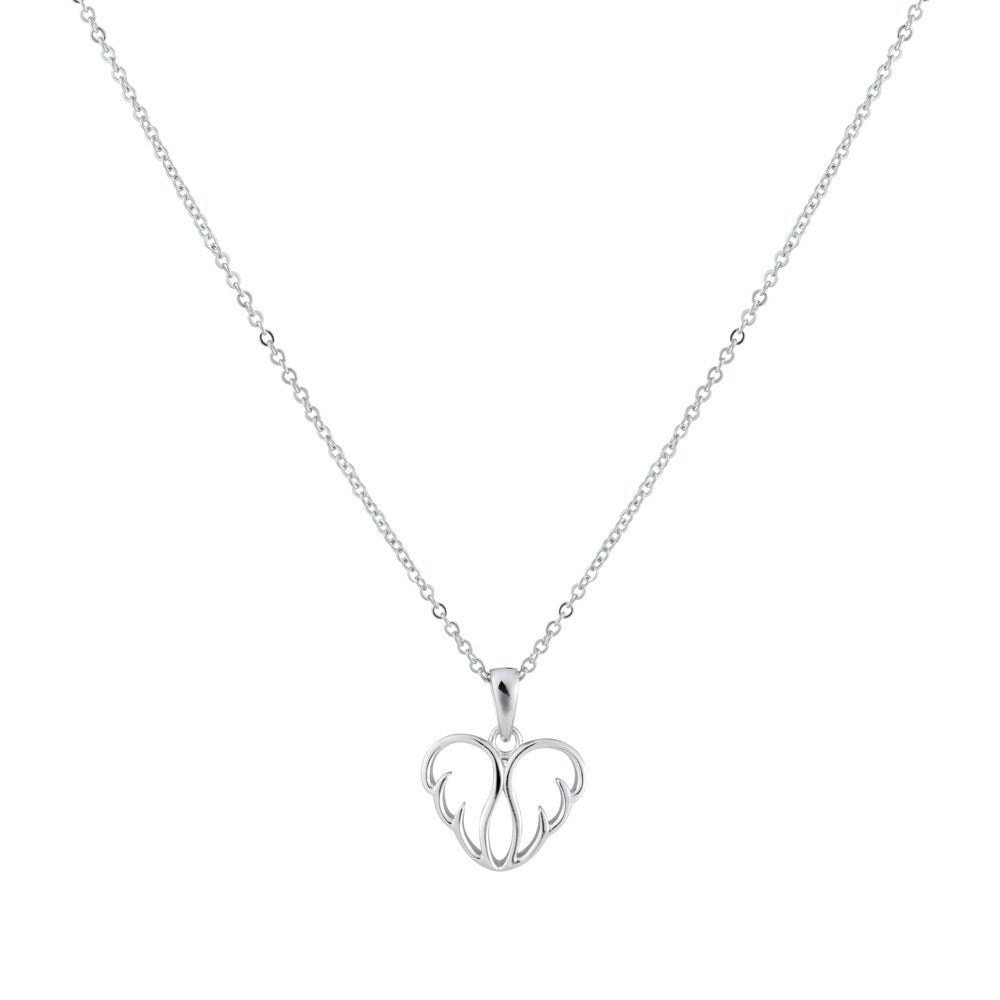 Argento Silver Angel Wing Necklace