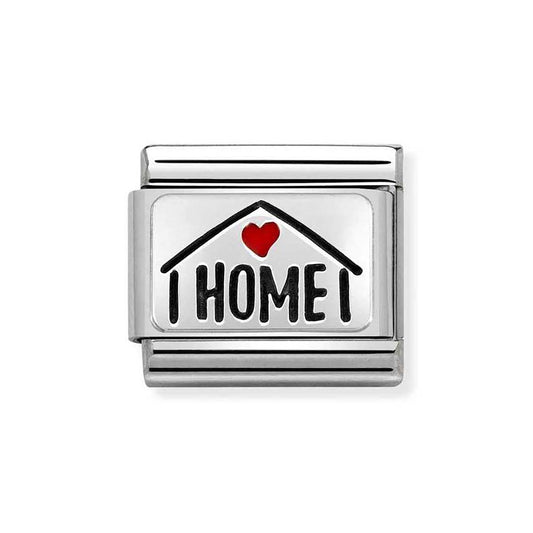 Nomination Home Is Where The Heart Is Charm