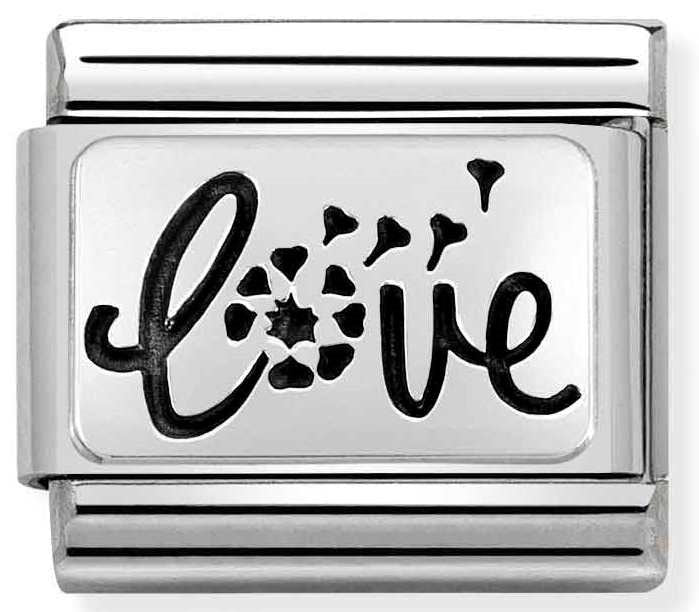 Nomination Silver Love Dandelion Charm 