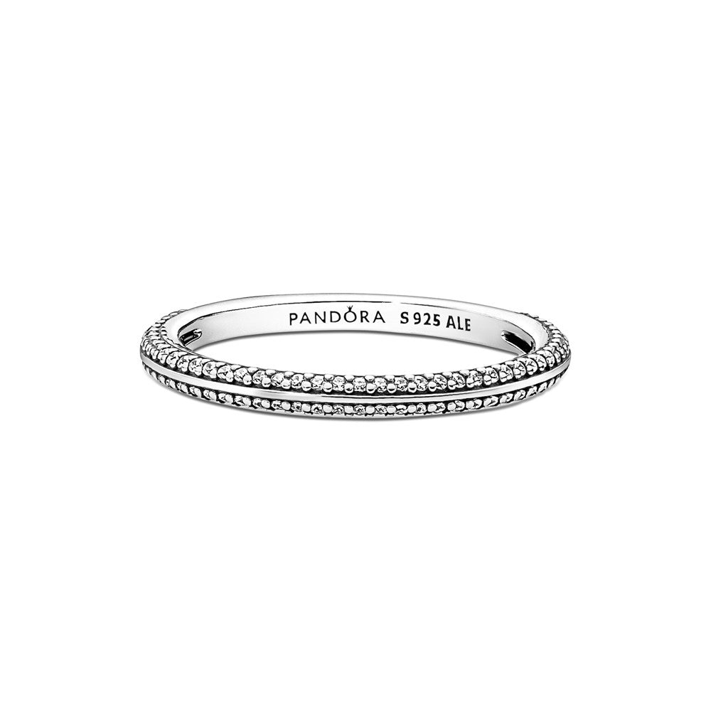 Pandora Me Silver Pavé Ring 