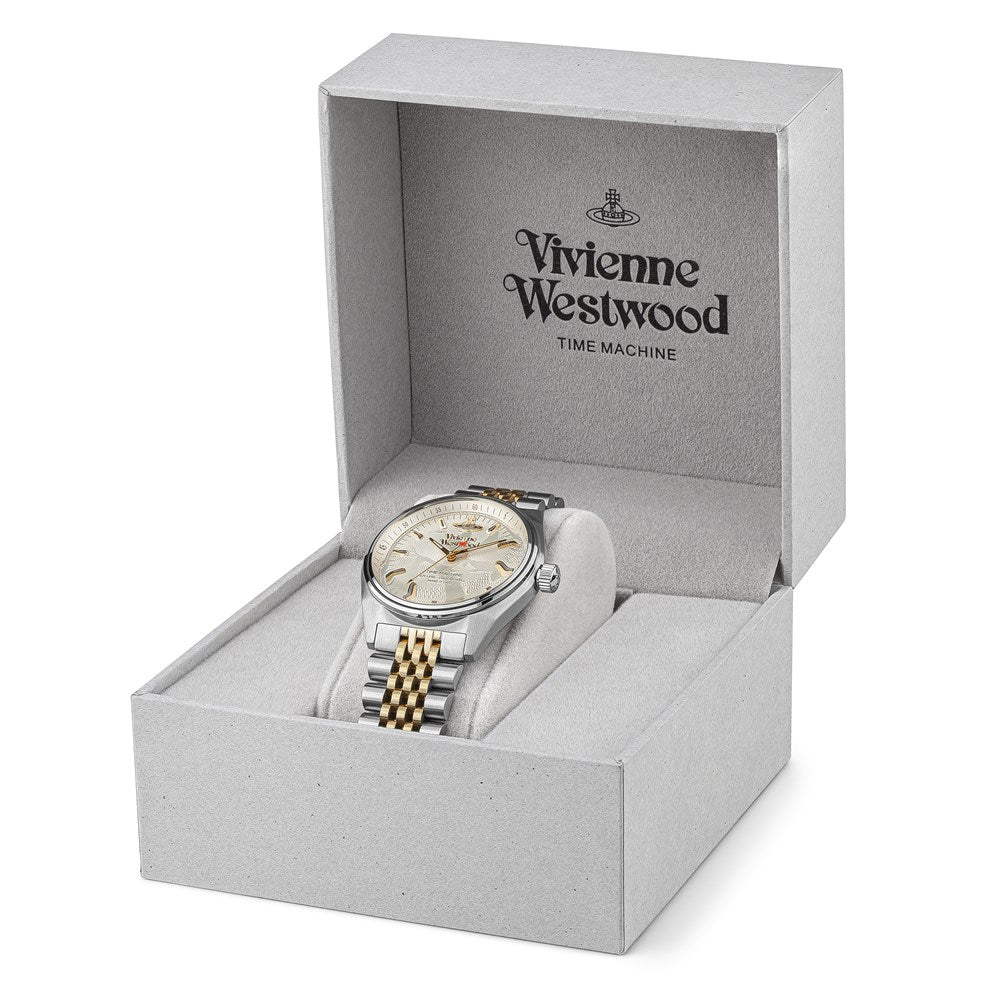 Vivienne Westwood Lady Sydenham Grey Bracelet Watch