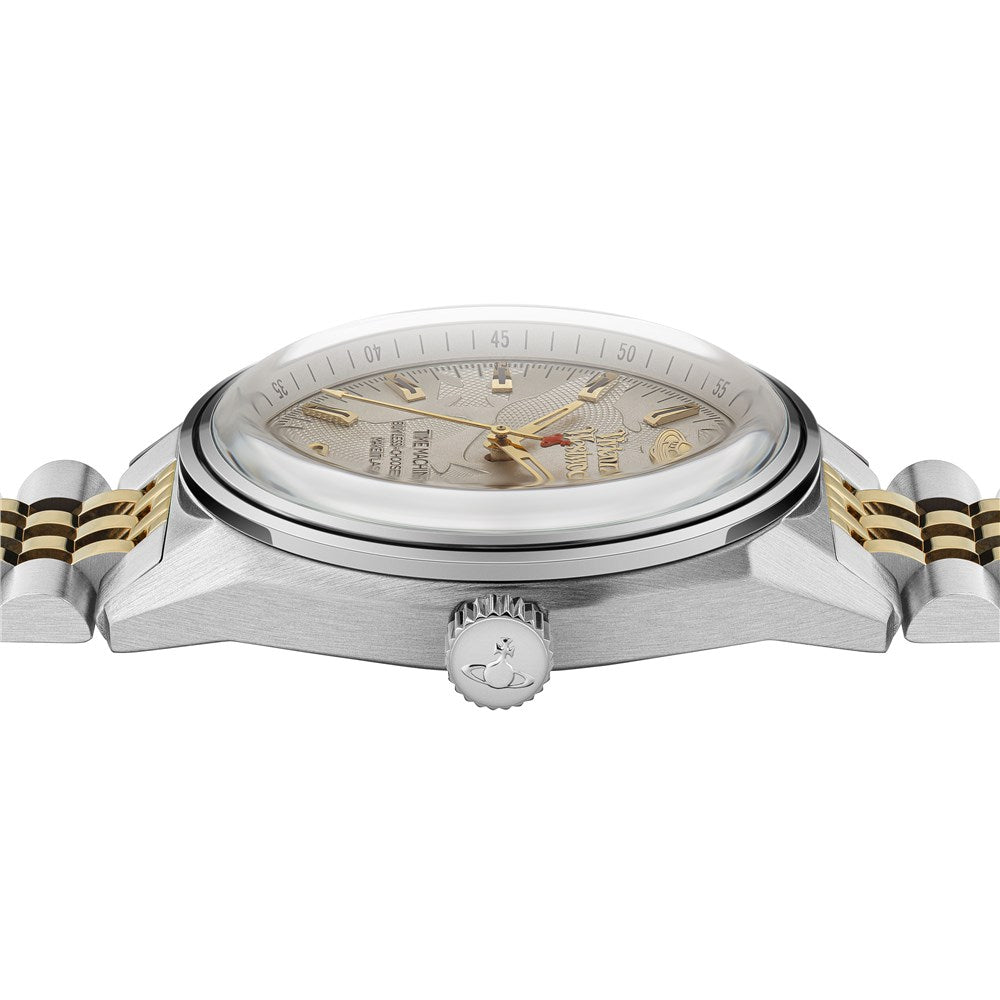 Vivienne Westwood Lady Sydenham Grey Bracelet Watch