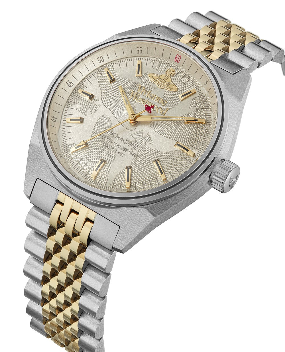 Vivienne Westwood Lady Sydenham Grey Bracelet Watch