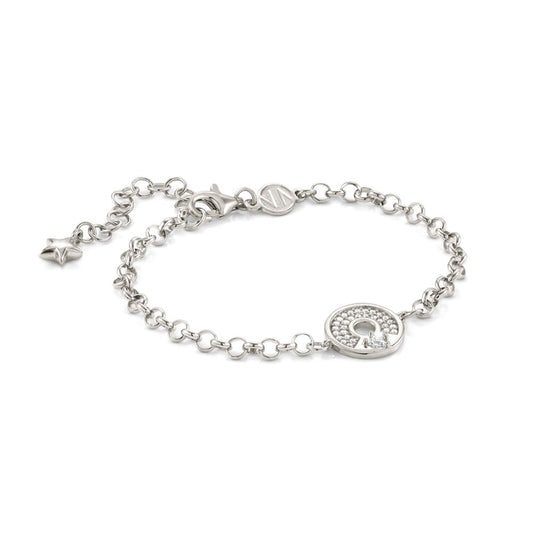Nomination Sentimental Silver Crystal Star Bracelet 
