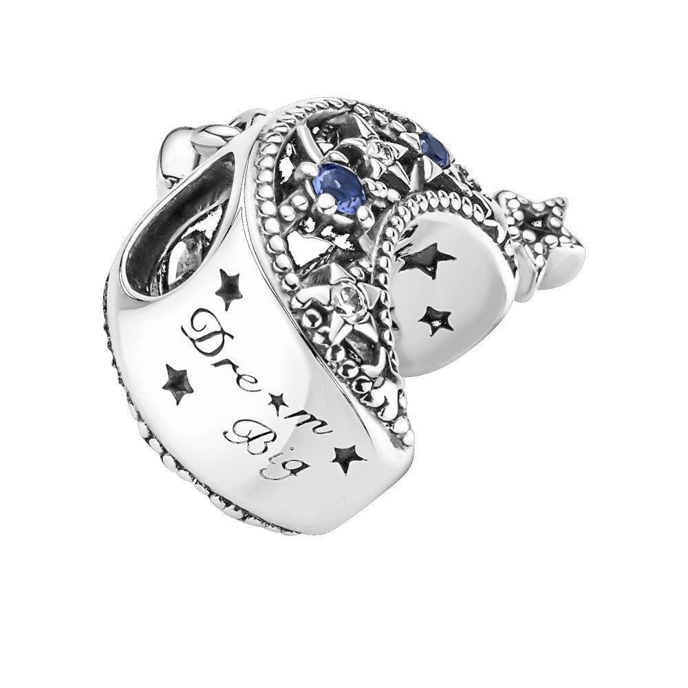 Pandora Star & Crescent Moon Charm