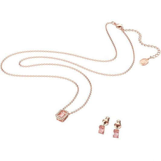 Swarovski Millenia Pink Set 