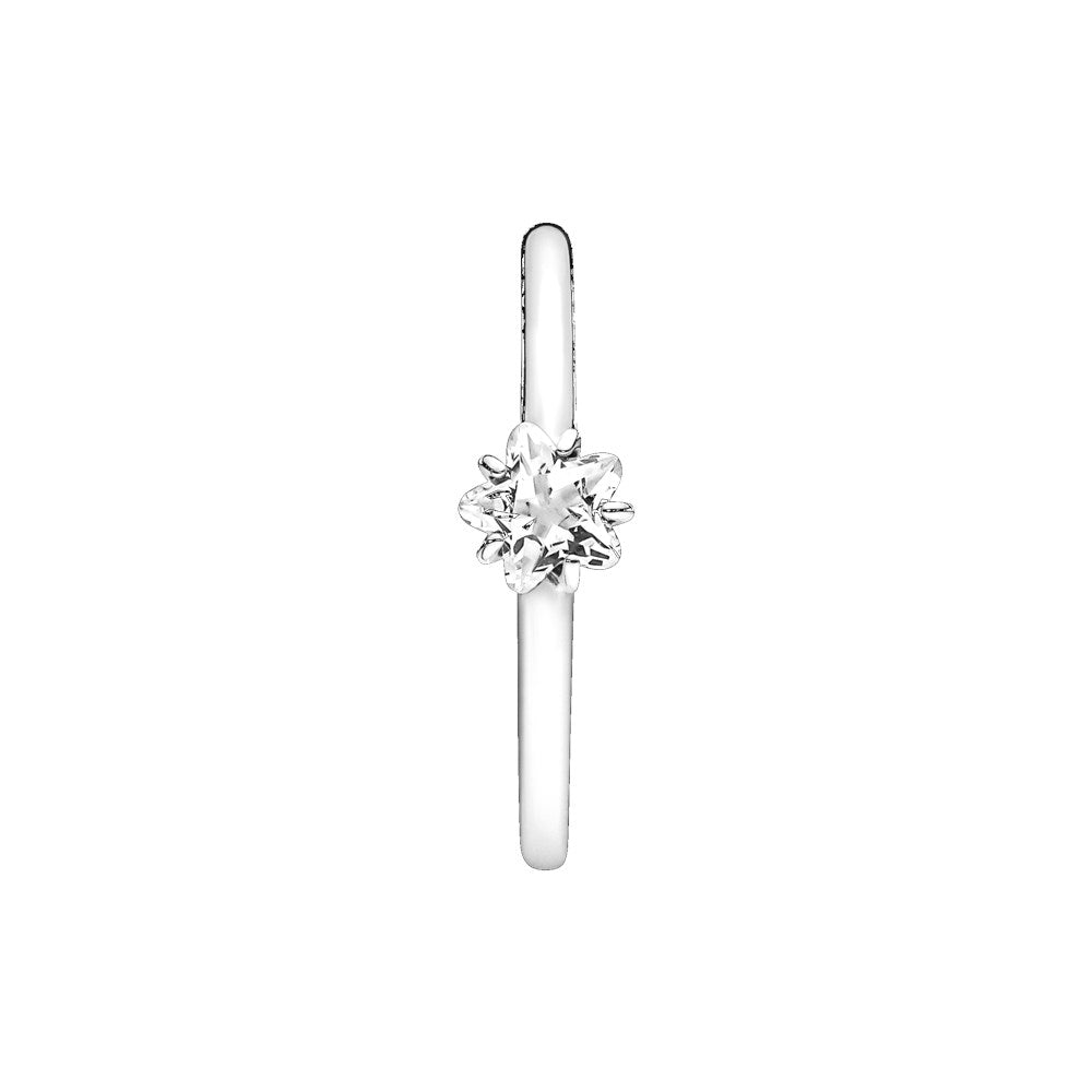 Pandora Celestial Sparkling Star Solitaire Ring