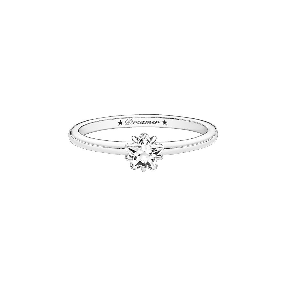 Pandora Celestial Sparkling Star Solitaire Ring