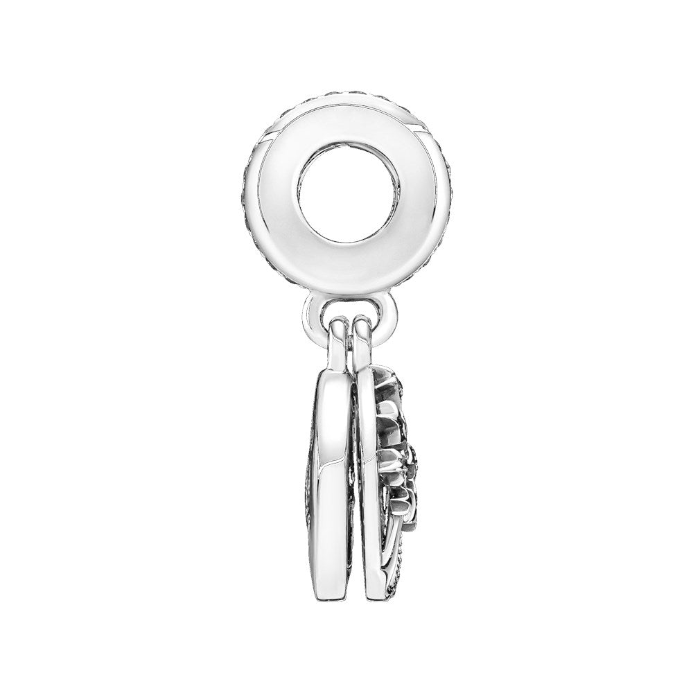 Pandora Double Dangle Tree & Galaxy Moon Charm