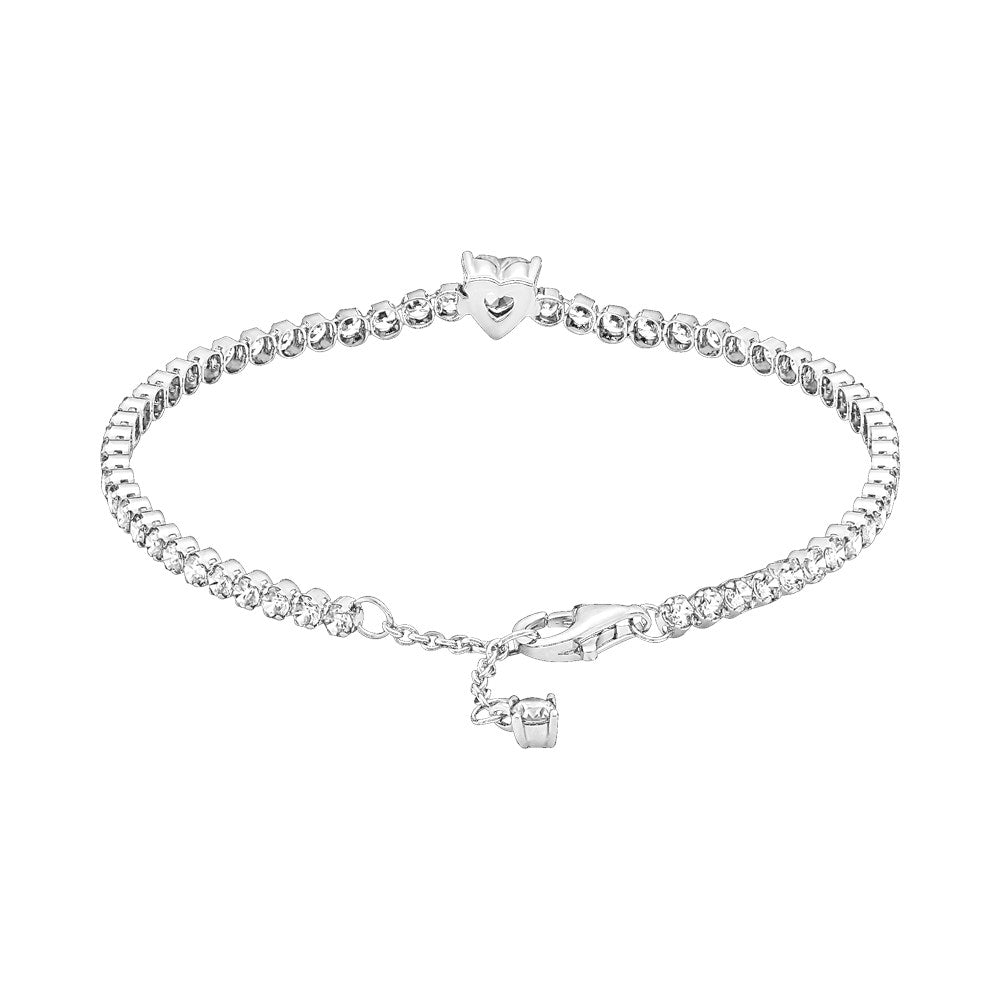 Pandora Sparkling Heart Tennis Bracelet
