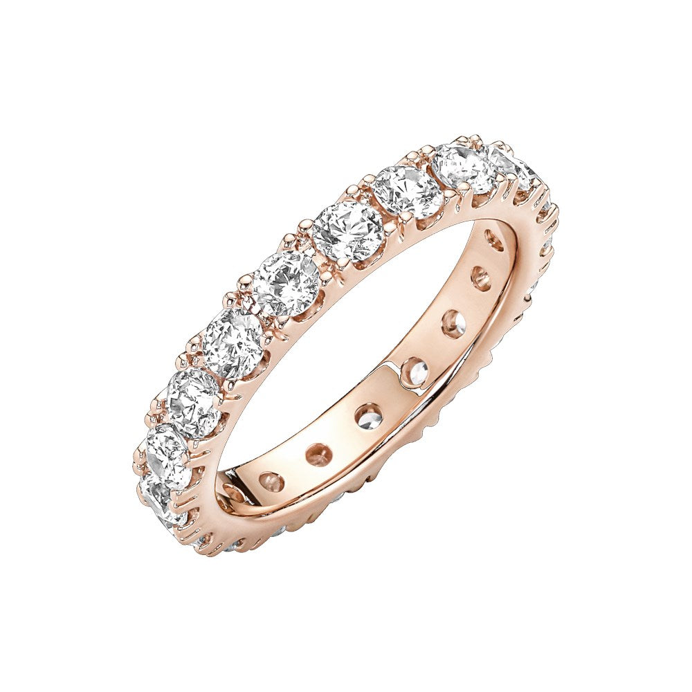 Pandora Rose Gold Sparkling Row Eternity Ring