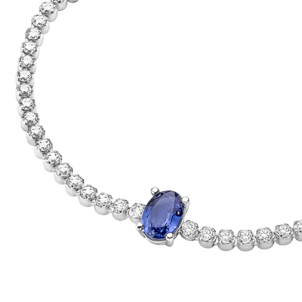 Pandora Sparkling Two-Tone Tennis Bracelet