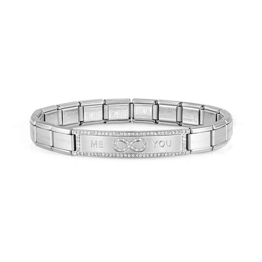 Nomination Trendsetter New York Silver Infinity Bracelet 