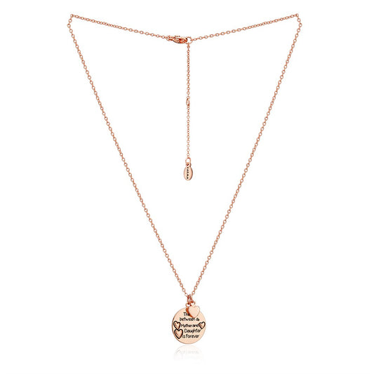 Karma Rose Gold Mother & Daughter Necklace