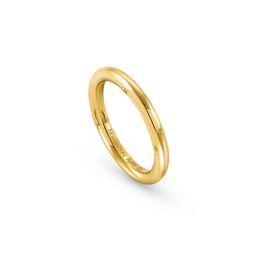 Nomination Endless Gold Band Ring Size 53