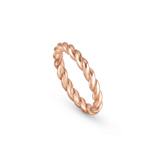 Nomination Endless Rose Gold Rope Ring Size 55