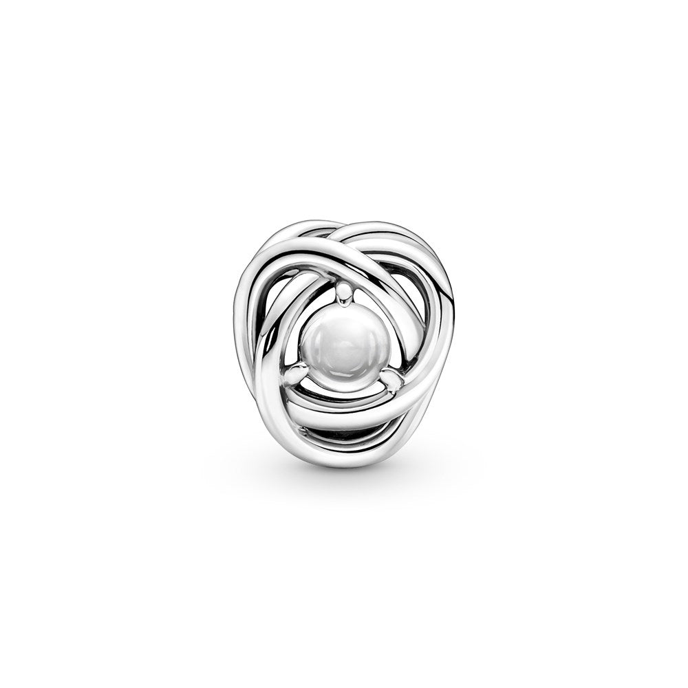 Pandora April Eternity Birthstone Charm