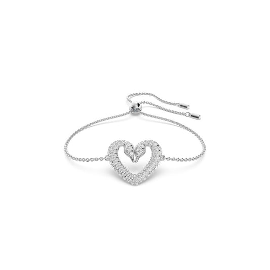 Swarovski Una Swan Heart Bracelet