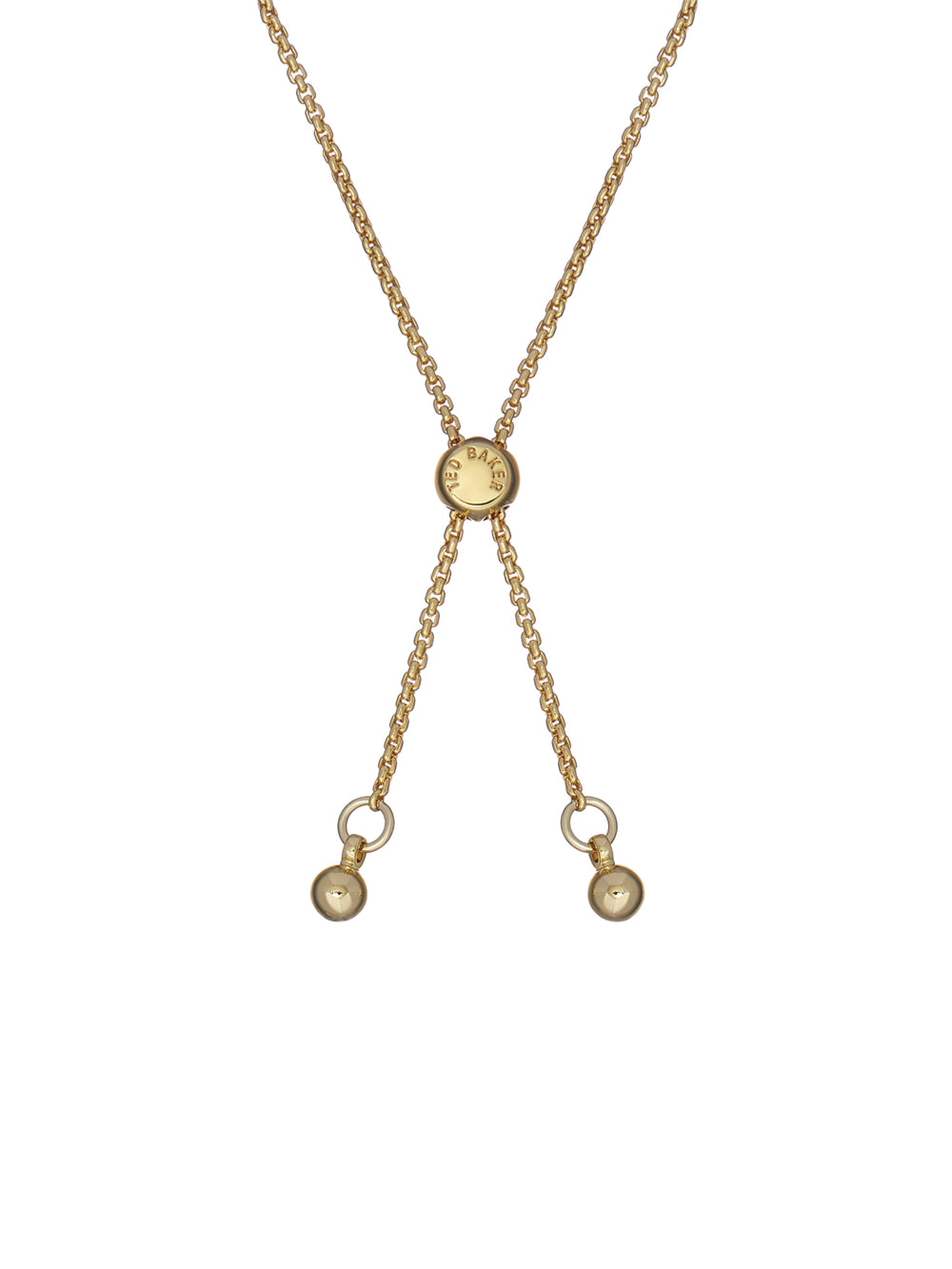 Ted Baker Gold Icon Crystal Bracelet