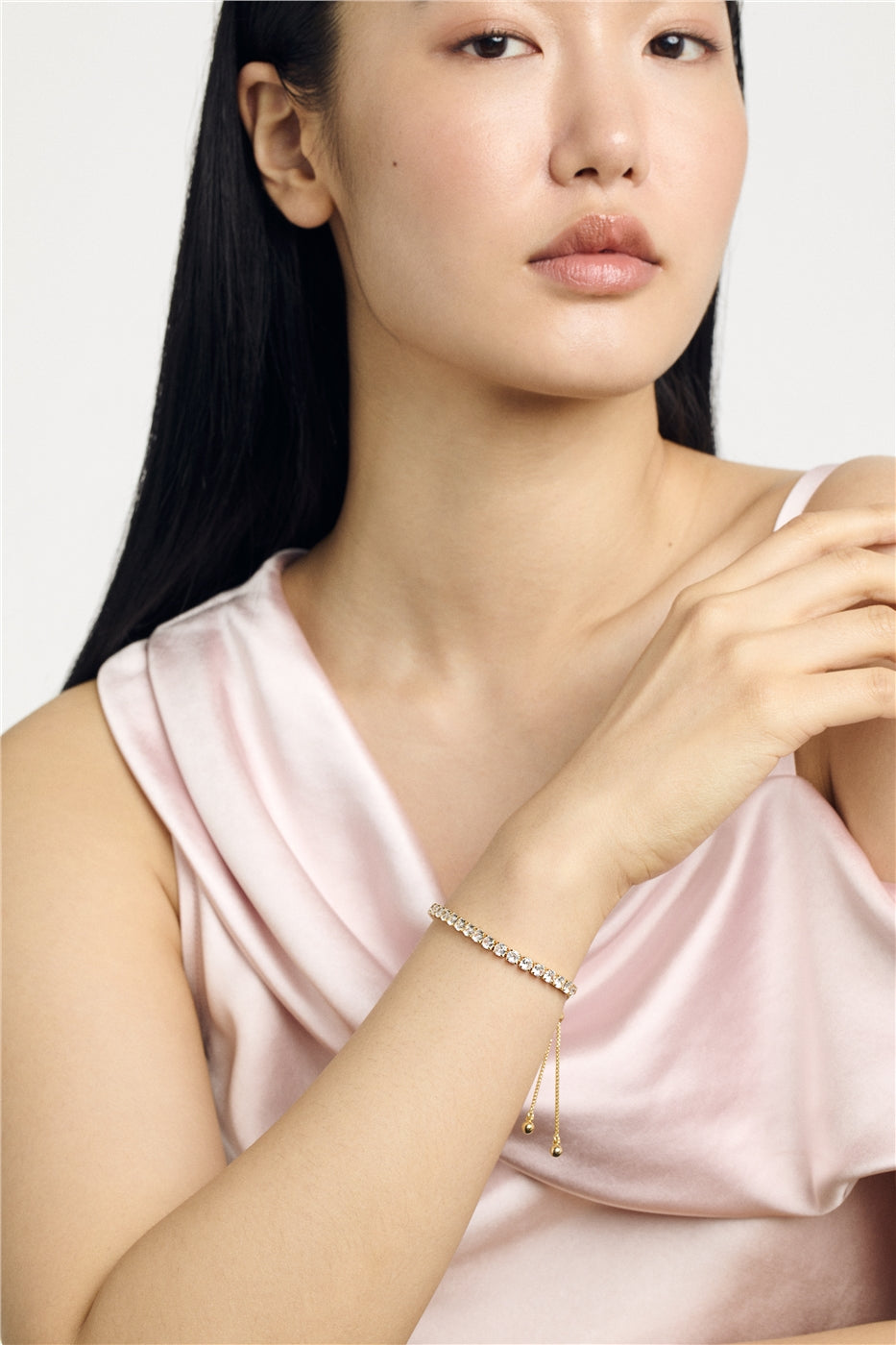 Ted Baker Gold Icon Crystal Bracelet