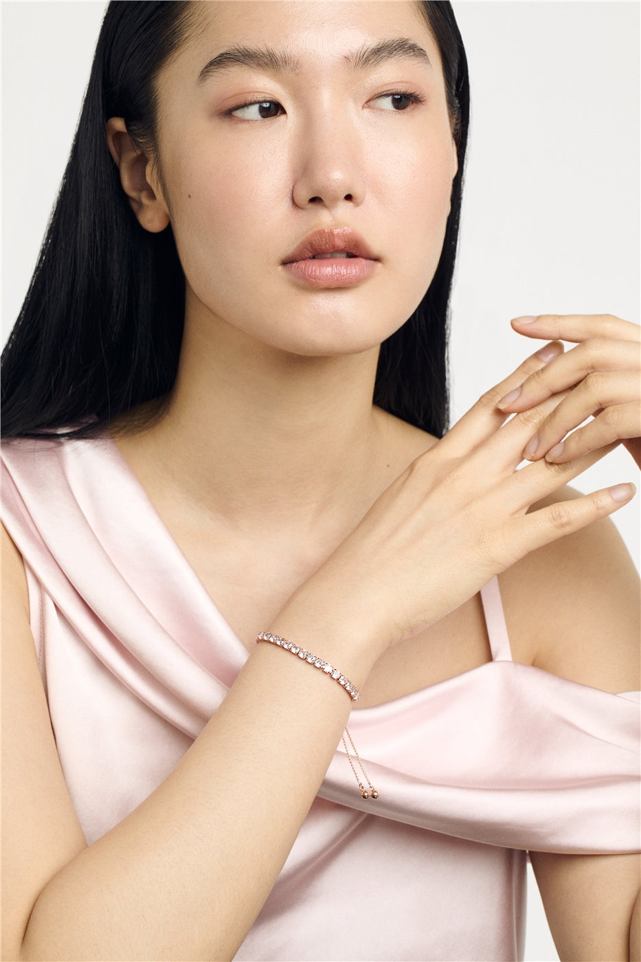 Ted Baker Rose Gold Icon Crystal Bracelet