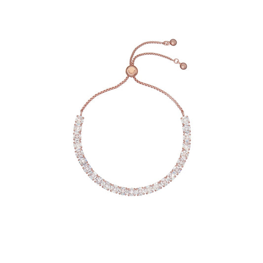 Ted Baker Rose Gold Icon Crystal Bracelet