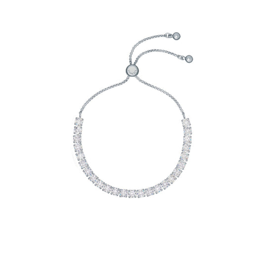 Ted Baker Silver Icon Crystal Bracelet