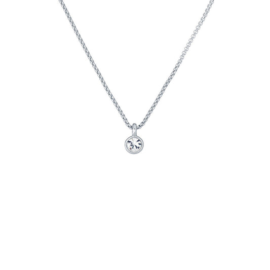 Ted Baker Silver Crystal Necklace