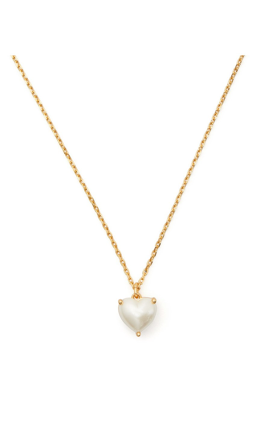 Kate Spade New York Gold Pearl Heart Necklace