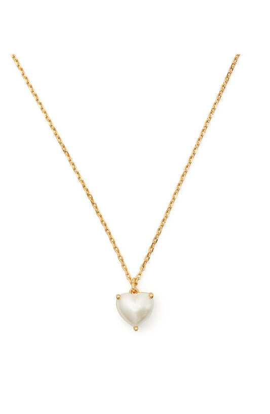 Kate Spade New York Gold Pearl Heart Necklace