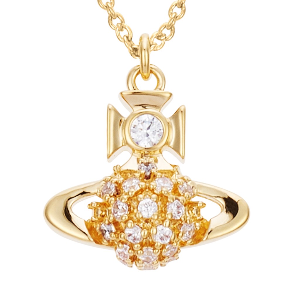 Vivienne Westwood Gold Donna Bas Relief Necklace