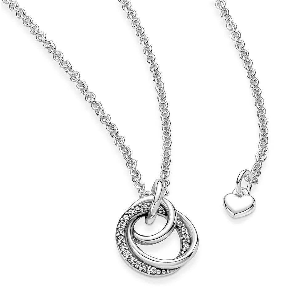 Pandora Family Circles Necklace