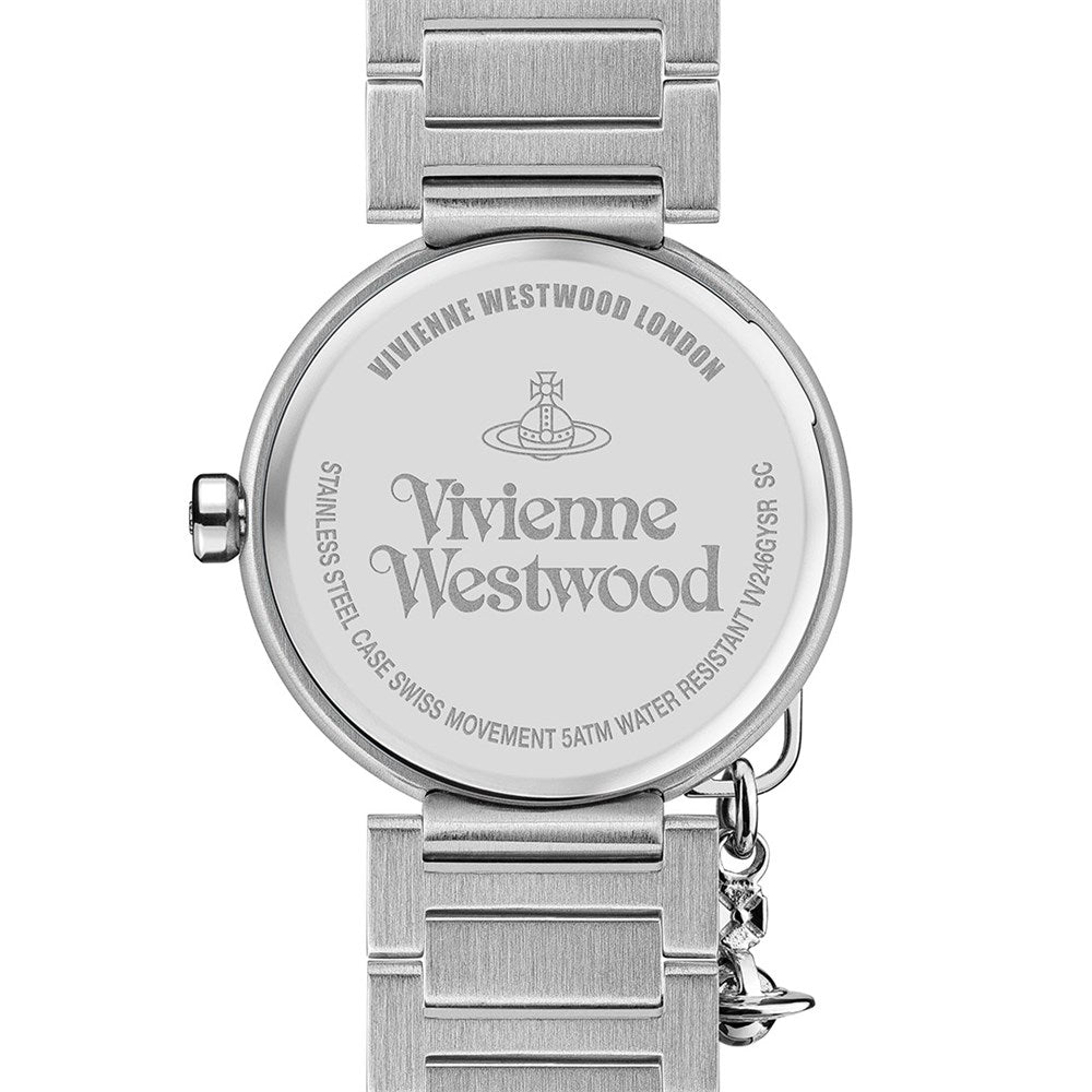 Vivienne Westwood Rose Gold + Grey Poplar Watch